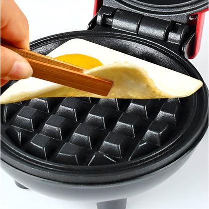 Compact 4-Inch Non-Stick Electric Mini Waffle Maker | 350-Watt