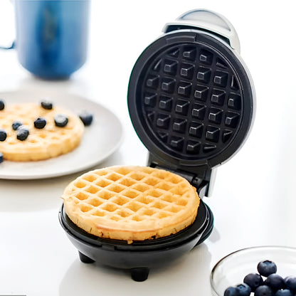 Compact 4-Inch Non-Stick Electric Mini Waffle Maker | 350-Watt