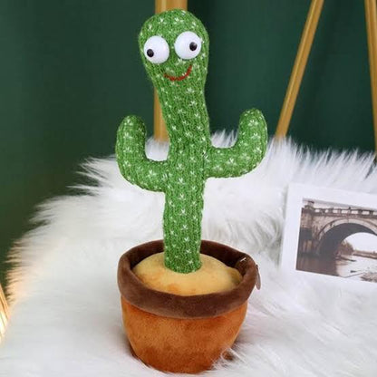 Rechargeable Cactus Toy – Interactive Dancing Toy with Lights & Sounds