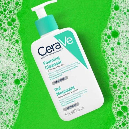 CeraVe Foaming Facial Cleanser – 237ml | Deep Cleansing & Hydration