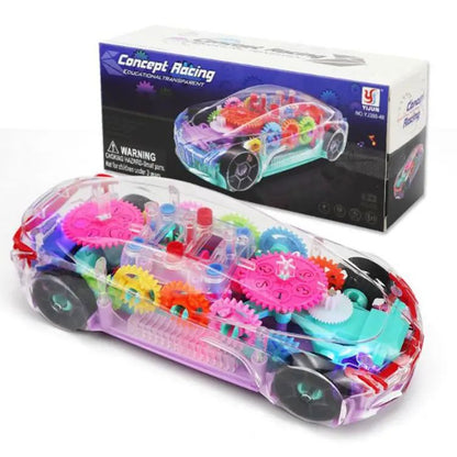 Concept Racing Educational Car | 3D Flashing LED Light Toy | Gift for Kids