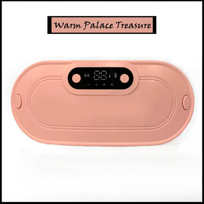 Heating and Vibrating Digital Period Pad – Pain Relief for Period Cramps & Women’s Care