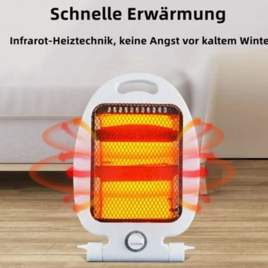 800W Space Heater | Small Electric Ceramic Heater with 2 Power Levels