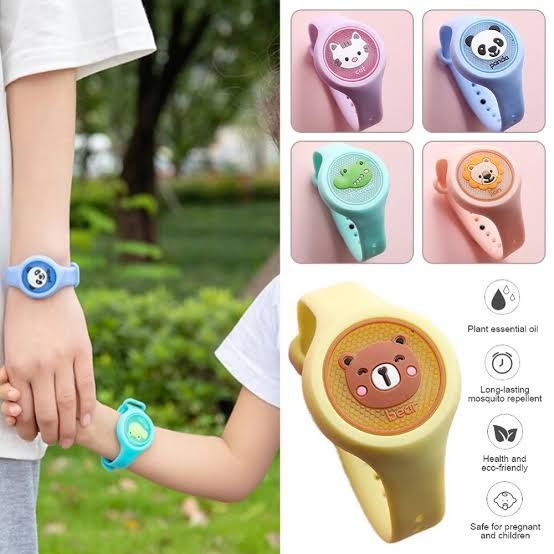 Kids Mosquito Repellent Watch | Adjustable & Safe for Outdoor Protection