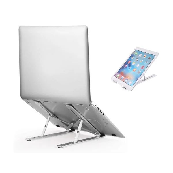 Portable Folding Laptop Stand | Creative Fiber Plastic Design for Stable Support