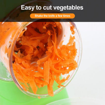 Drum Cutter Manual Vegetable Slicer – Stainless Steel Blades for Easy Slicing, Shredding, and Grating