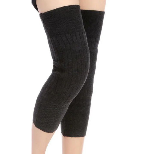 Men & Women Cold-Proof Plush Socks Warm Knee Pads – Non-Slip Winter Compression for Joint Recovery