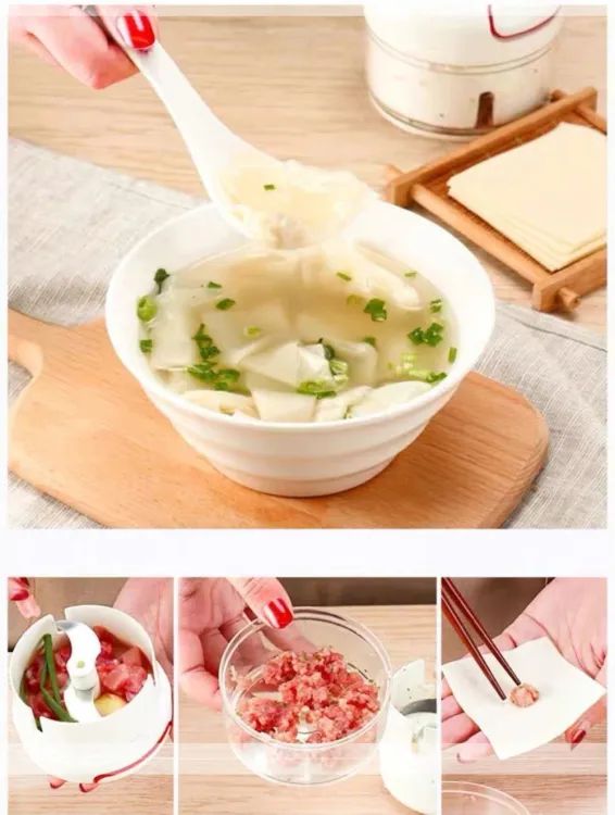 Mini Garlic Chopper | Multifunctional Handheld Vegetable & Food Processor