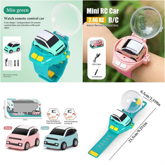 Mini Watch Control RC Car | Cute Interactive Toy for Boys & Girls