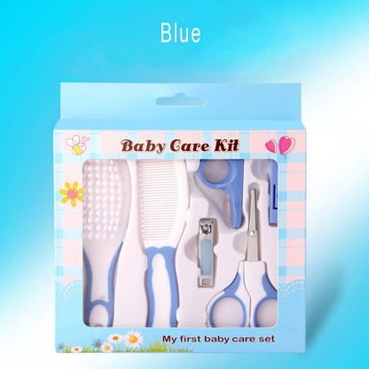 6 Pcs Baby Grooming Kit – Hair Brush, Clippers & Newborn Care Essentials