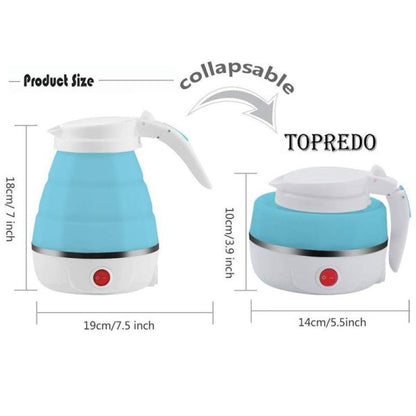 Portable & Foldable Electric Kettle | Compact Travel Essential