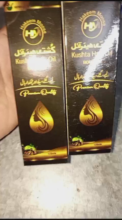 Kushta Hair Oil by Hakeem Musa - 120ml (Pack of 2)