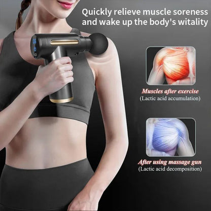 Professional Deep Tissue Massage Gun | High-Torque Muscle Relaxer