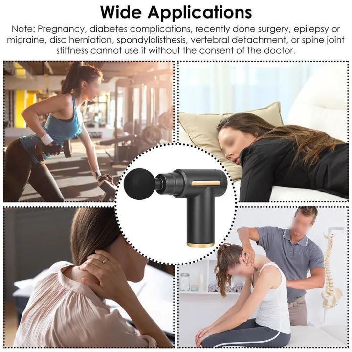 Professional Deep Tissue Massage Gun | High-Torque Muscle Relaxer