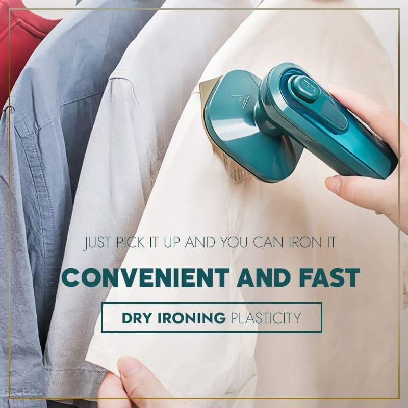 Professional Micro Steam Iron – Handheld Portable Mini Ironing Machine & Garment Steamer