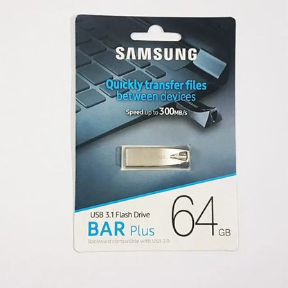 Samsung 64GB USB 3.1 Flash Drive | Durable Metal Design | Fast & Secure Storage