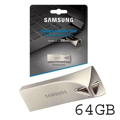 Samsung 64GB USB 3.1 Flash Drive | Durable Metal Design | Fast & Secure Storage