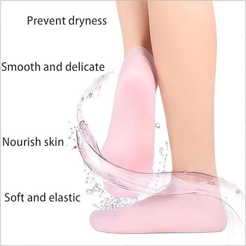 Silicone Full Heel Socks | Anti-Crack Moisturizing Foot Care Socks