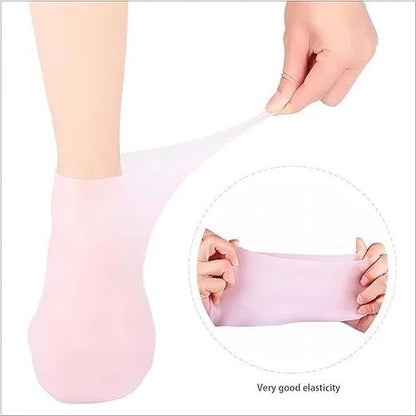 Silicone Full Heel Socks | Anti-Crack Moisturizing Foot Care Socks