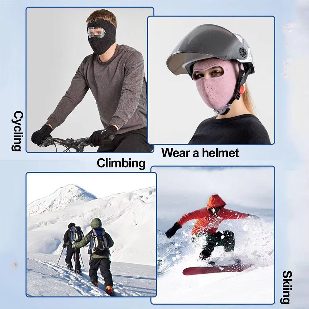 Winter Windproof Mask | Breathable Full Face Cover with Goggles for Cold-Weather Protection