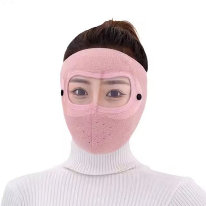 Winter Windproof Mask | Breathable Full Face Cover with Goggles for Cold-Weather Protection